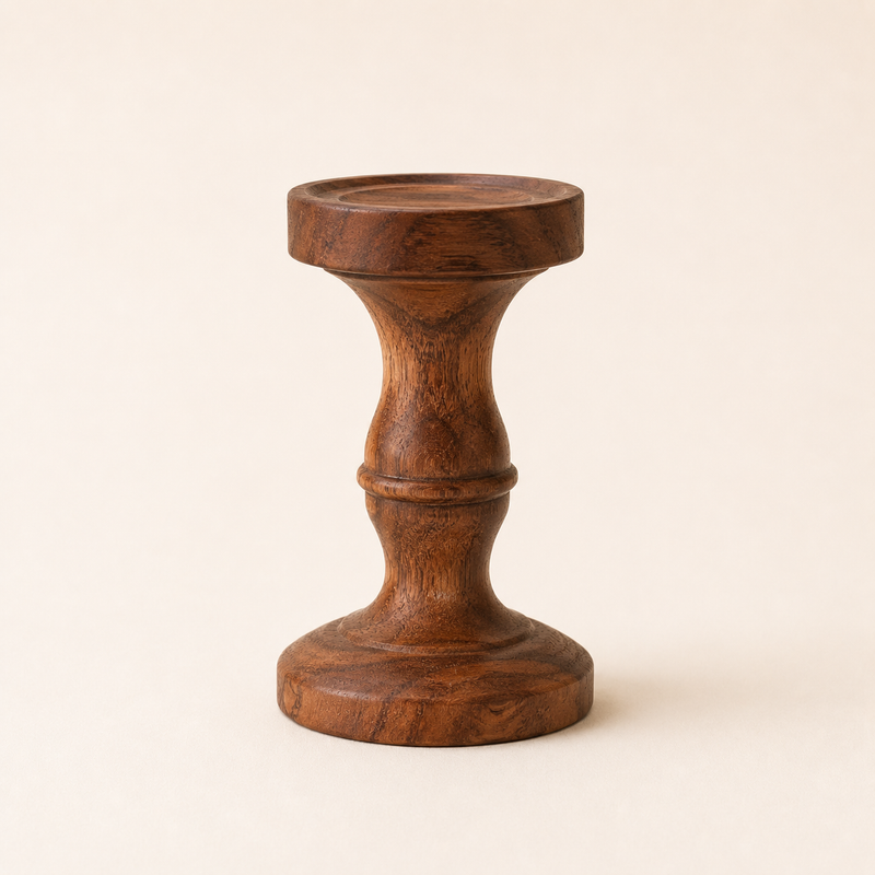 Sheesham Wood Candle Riser