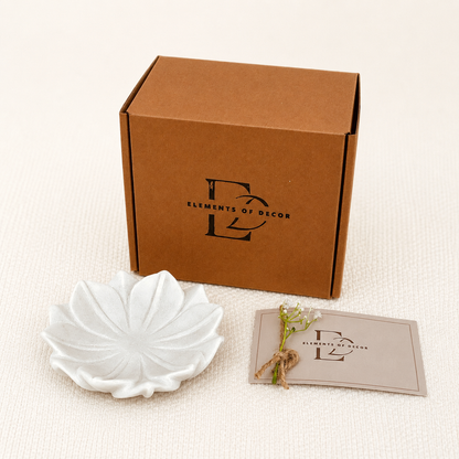 Flower Urli | Handcrafted White Marble | Decorative Bowl for Flowers & Ritual