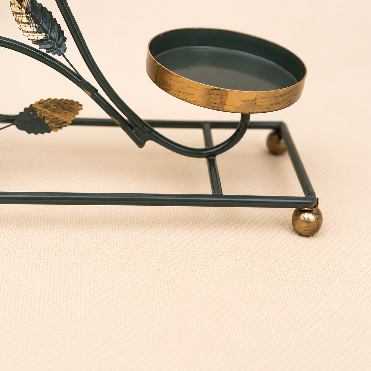 3 Tier Cascading Candle Stand | Botanical Vine | Pillar, Votive & Tealight Compatible